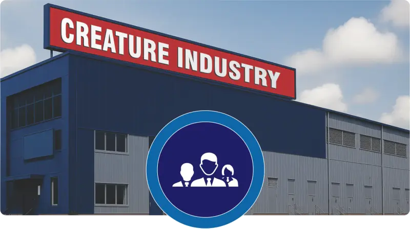 Creature Industry manufacturing facility